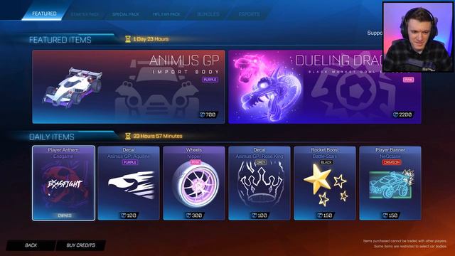 PAINTED DUELING DRAGONS IS BACK IN THE ROCKET LEAGUE ITEM SHOP! смотреть онлайн