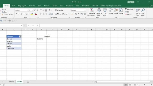Dynamic Drop List in Excel смотреть онлайн