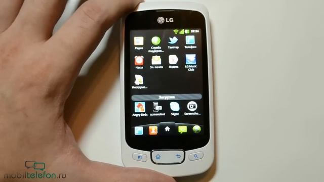 Обзор LG Optimus One P500 (review) смотреть онлайн