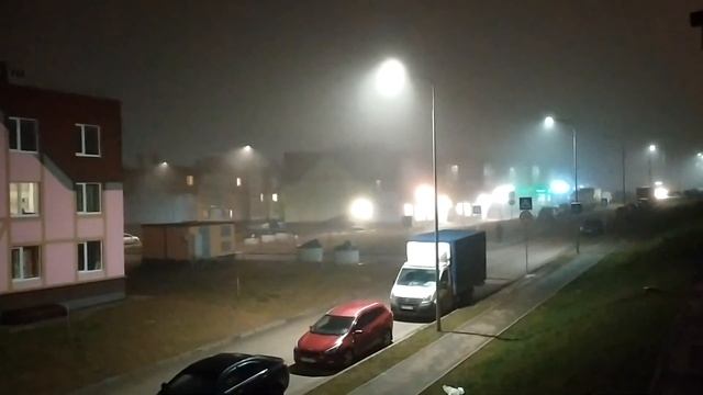 Туман в Калуге 28 ноября +2 11.30 ночи! смотреть онлайн