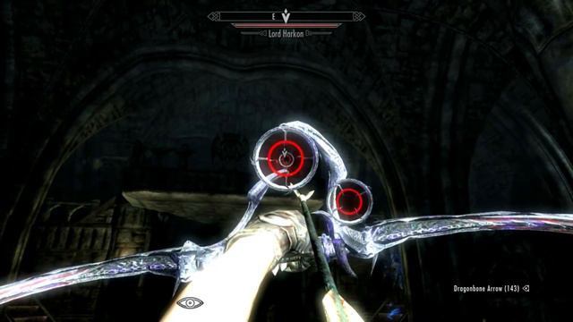 Skyrim SE : Give Auriel's Bow To Lord Harkon смотреть онлайн