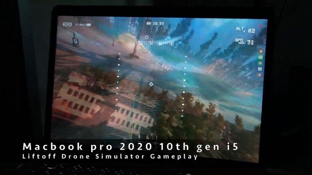 【Test Play】MacBook Pro 2020 13inch(10th gen i5) Liftoff Drone Simulator Gameplay смотреть онлайн