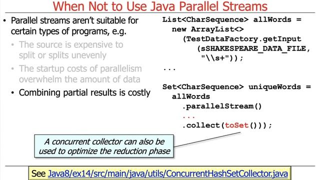 When Not to Use Java Parallel Streams смотреть онлайн