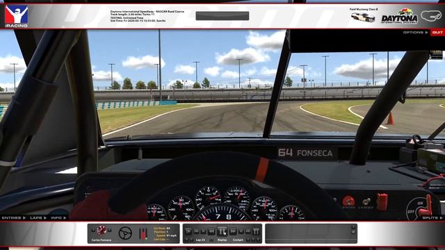 iRacing Track Guides 2020 B Fixed - Daytona Road Nascar смотреть онлайн
