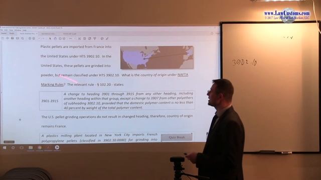 NAFTA Part 17 (Apr. 2017 Customs Broker Exam Lecture Series on North American Free Trade Agreement) смотреть онлайн