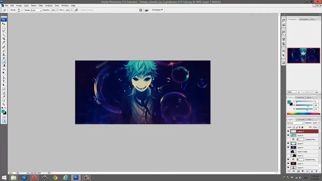 Photoshop signature Tutorial Anime Mask смотреть онлайн
