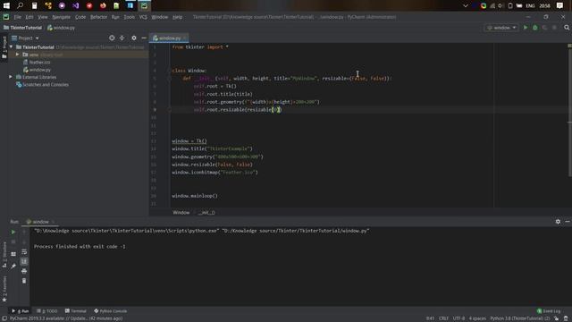 Python GUI tkinter #2 - Создание класса окна смотреть онлайн