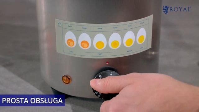 Jajowar Royal Catering RCEB-3T | Prezentacja produktu смотреть онлайн