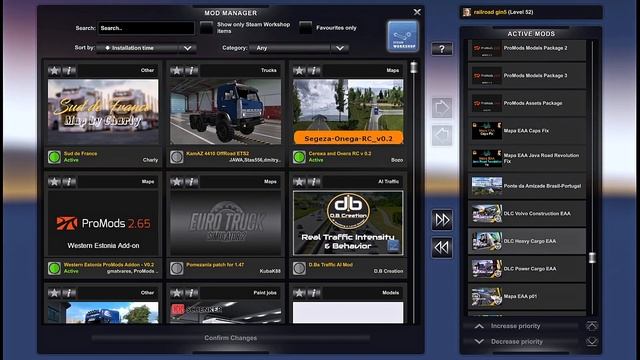 ETS2 1.47MEGA WORLD MAP COMBO Further Updates! Southern Region now v12.1 and Volga map now 1.5.1! смотреть онлайн