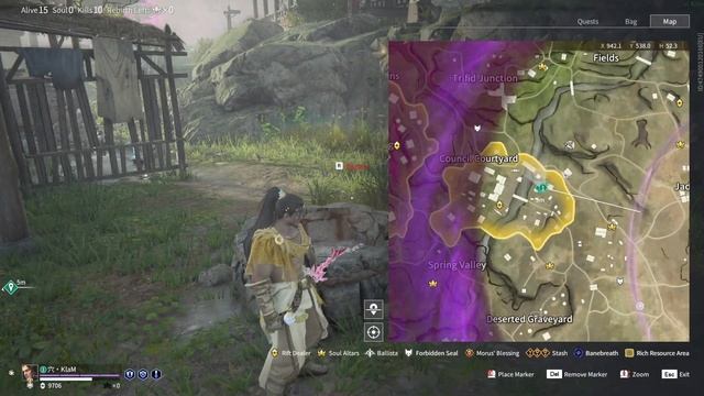 Naraka Bladepoint Morus Isle Map Wishing Wells locations смотреть онлайн