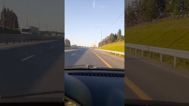 Киевское шоссе платная дорога еду Москва. смотреть онлайн