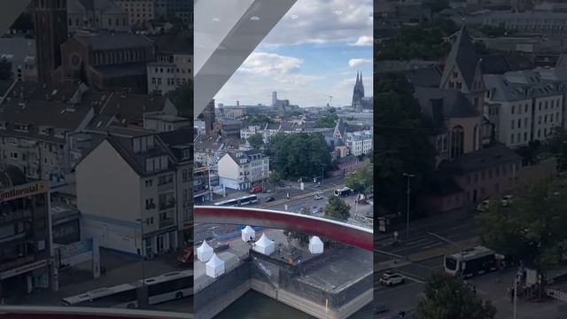 Колесо обозрения, Кёльн, Музей шоколада. Riesenrad. Köln. смотреть онлайн