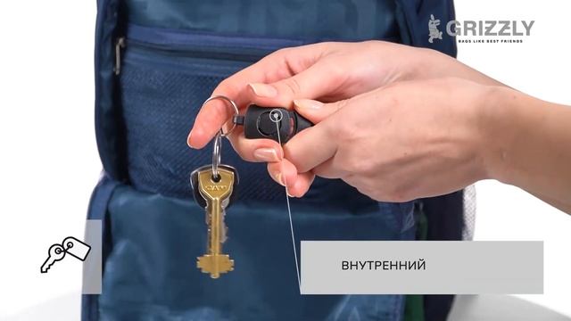 Рюкзак молодежный с карманом для ноутбука 15", анатомической спинкой, мужской RU-232-4 от GRIZZLY смотреть онлайн