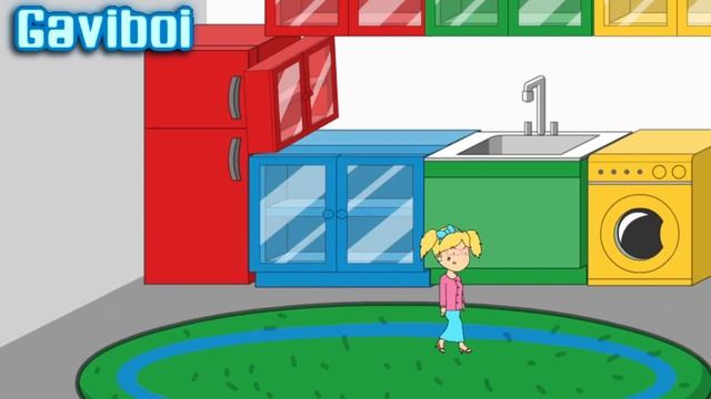 CGG: S4 E8: Caillou pushes Lily down the stairs/Grounded смотреть онлайн