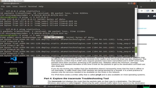 5.6.7 Lab - Network Troubleshooting Tools смотреть онлайн