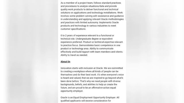 Oracle- Associate Consultant смотреть онлайн