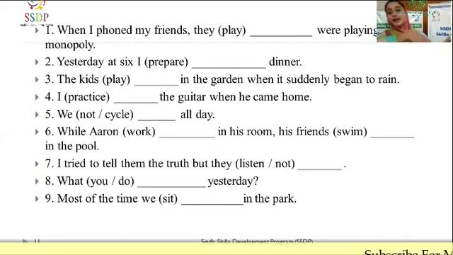 Past Perfect & Past Perfect Continuous Tense