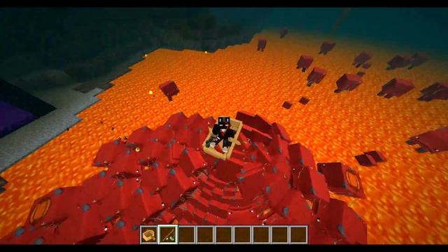 Как передвигаться по лаве на лодке смотреть онлайн