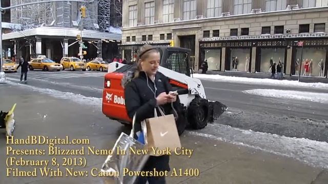 Canon Powershot A1400 Review - Blizzard Nemo In New York City смотреть онлайн
