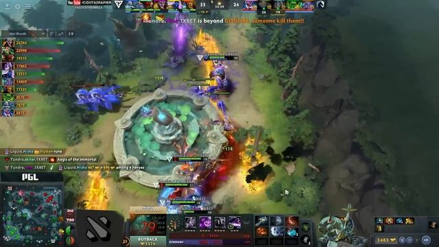 TUNDRA vs LIQUID - CRAZY COMEBACK - WEU DPC SUMMER TOUR 2023 смотреть онлайн