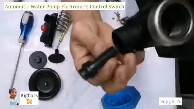 Automatic Water Pump Electronic's Control Switch, Repair, Fix, Assembly and test смотреть онлайн