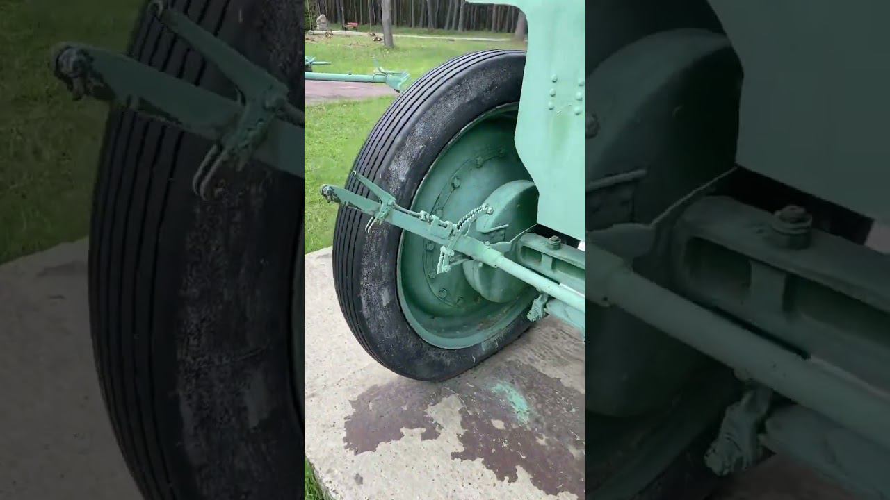 Шины у гаубицы с камерами или литые? смотреть онлайн