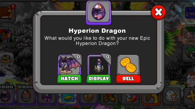 How I Got The Hyperion Dragon-Dragonvale/Breeding Guide/How To Breed The Hyperion Dragon