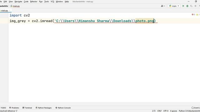 Convert Colored Image to Black&White with Python || Learn Python || Python For Beginner смотреть онлайн