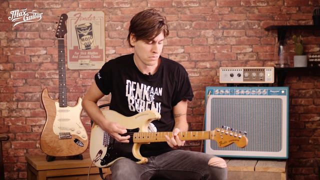 Fender 25th Anniversary Stratocaster 1979 gear demo смотреть онлайн