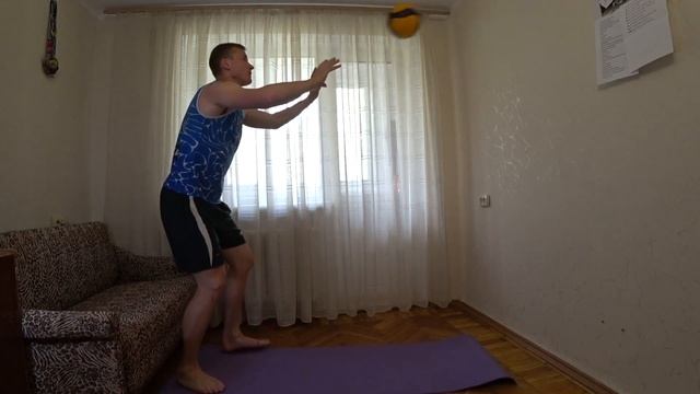 Тренировка по Волейболу в Домашних Условиях смотреть онлайн