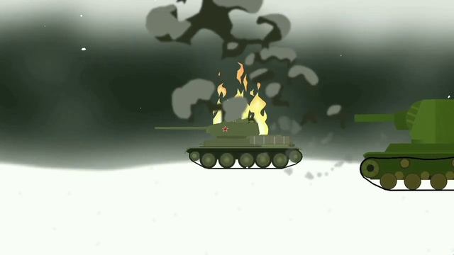 World War 2 Stick Nodes Animation - EPIC BATTLE OF TANKS! Germans vs Soviets! смотреть онлайн