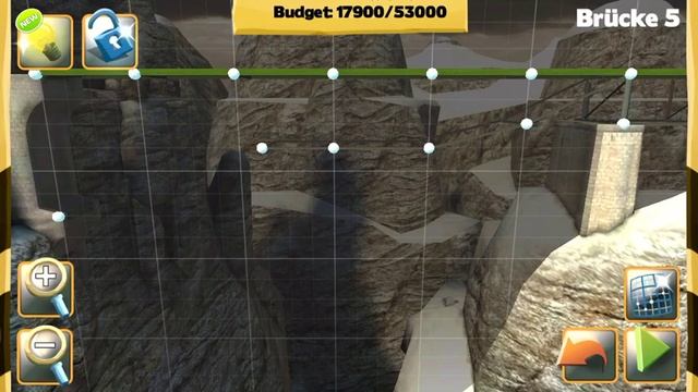 Bridge Constructor - Bridge 5 - The Ridge - Walkthrough смотреть онлайн