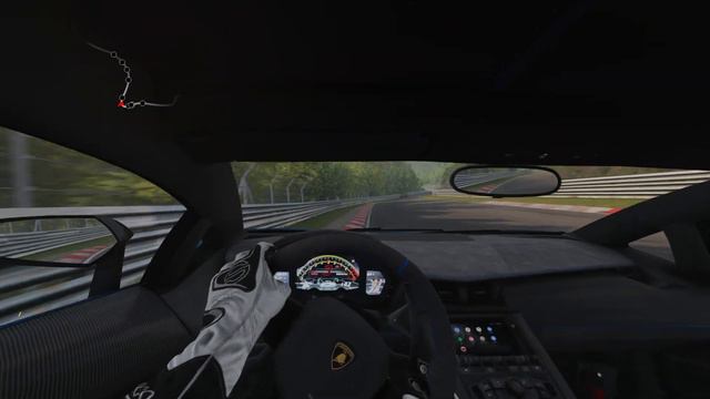 With the Lamborghini Aventador SVJ at the Nürburgring In full contact - Assetto Corsa смотреть онлайн