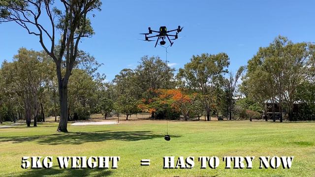 DJI Matrice M300 RTK Maximum Payload Weight Lift Test смотреть онлайн