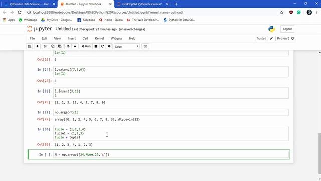 NPTEL Python For Data Science | Assignment week 2 solution | 2020 смотреть онлайн