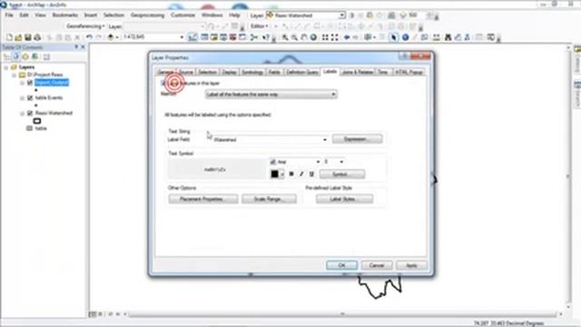 HOW TO SHOW LABELS OF THE FEATURES ON GOOGLE EARTH