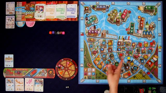 Amsterdam Board Game | Solo Tutorial and Playthrough | Remake of Macao! смотреть онлайн