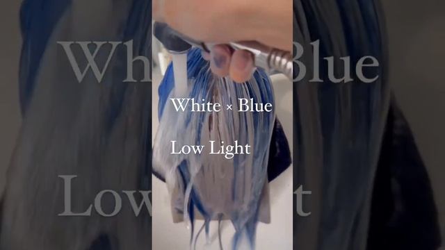 Amazing Hair Color White + Blue Low Light ➡️?#shortvideo #rambut #pinterest смотреть онлайн