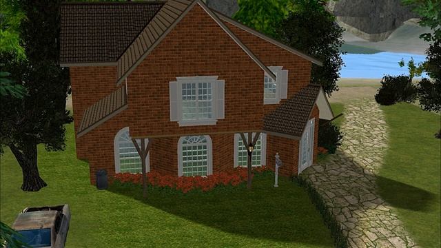 Countryside House | Строительство Симс 2 | The Sims 2 Speed Build | CC смотреть онлайн