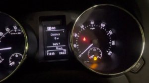 Skoda Yeti Clock Setting how to set the time in the dashboard and multifunction display. MFD.