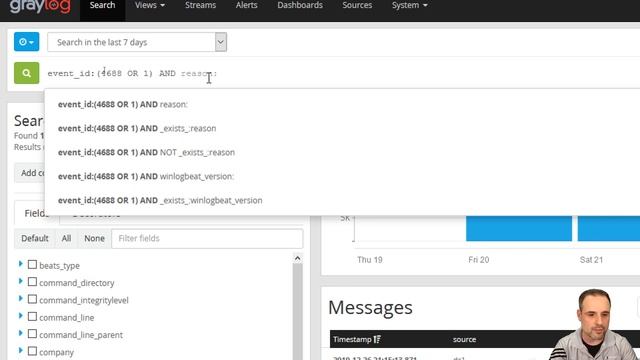 Graylog Basic Query Syntax - Process Creation смотреть онлайн