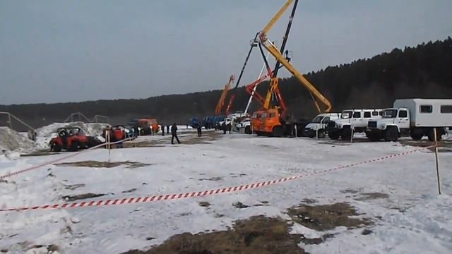 Нива 2121 на гусеницах ТСН 74 смотреть онлайн