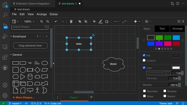 VS Code tips — The Draw.io extension смотреть онлайн