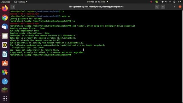 How to Convert RPM packages to DEB packages in Linux EASILY - 2021 смотреть онлайн