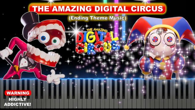 🔁 (Theme Song) Reversed but Still Nice【The Amazing Digital Circus】Backwards Ending Intro TADC Piano смотреть онлайн