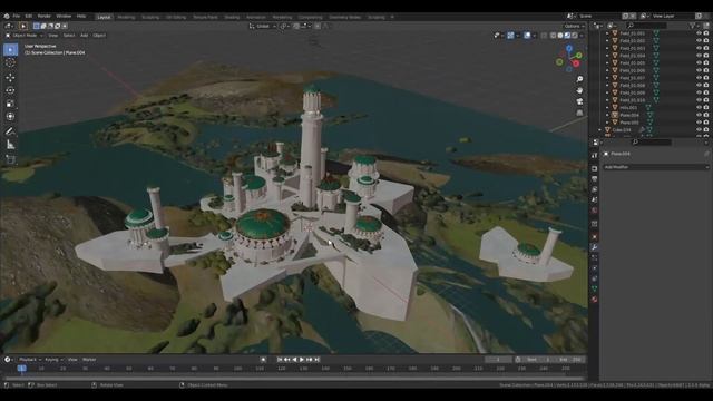Environment Concept Art In Blender - TUTORIAL смотреть онлайн