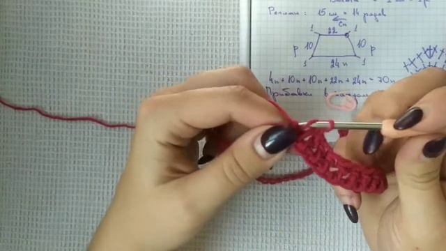 Детский вязаный джемпер крючком. Часть первая. Вяжем реглан смотреть онлайн