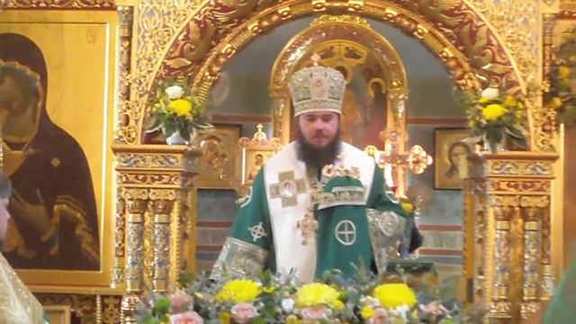 Епископ Дмитровский- Сергиево-Посадский Фома в Пушкино( Троицкий).23.06.2021.. Видео Клязьминского смотреть онлайн