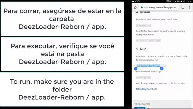Como Instalar Deezloader en Android (Españo, English and portugués) смотреть онлайн