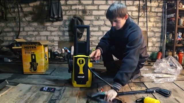 Обзор мойки Huter M135 PW